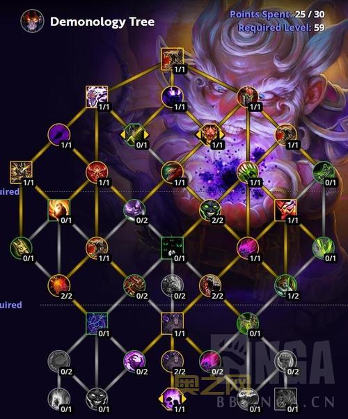 术士80级大秘境天赋加点推荐,魔兽世界11.0术士天赋大揭秘