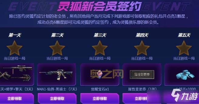 CF5.1活动跟灵狐者约定有关吗？奖励一样吗？