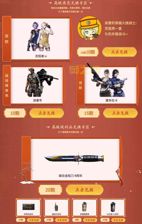 CF5.1活动跟灵狐者约定有关吗?奖励一样吗?