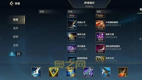 LOL EZ 出装顺序,LOL EZ 新版出装攻略