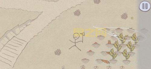 画个火柴人第三关攻略：云彩下雨解锁新区域！