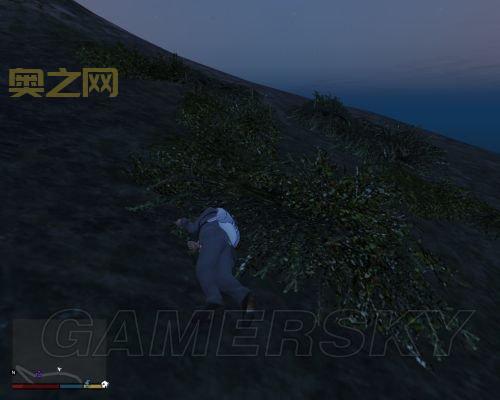 GTA5女鬼惊悚现身：深夜山顶，与幽灵合影！