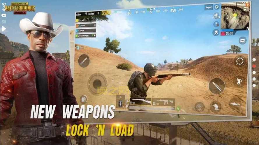 PUBG Mobile体验服：开启超大高清地图，体验飞行射击类游戏应用