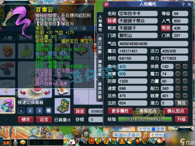 梦幻西游普陀山加点：不加魔流派，钢板普陀、超级肉盾