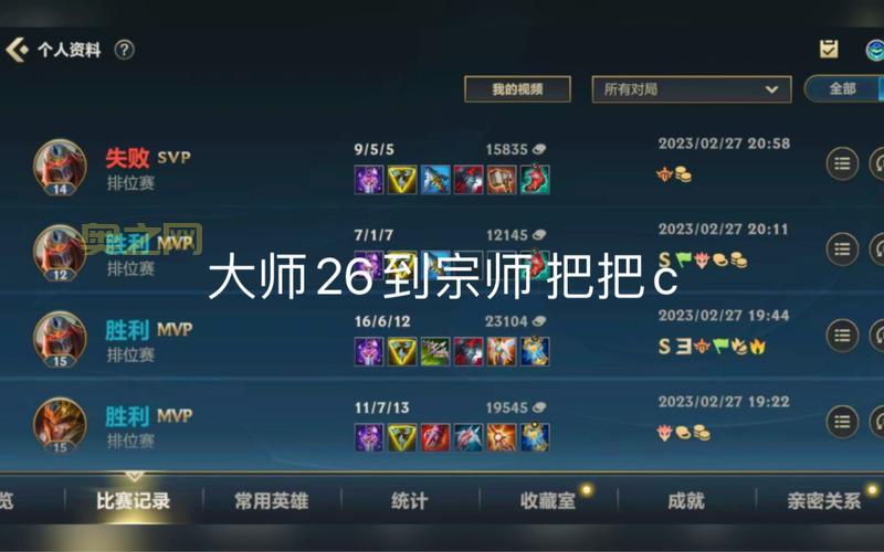 LOL晋级赛攻略：掌握规则，轻松突破段位瓶颈！