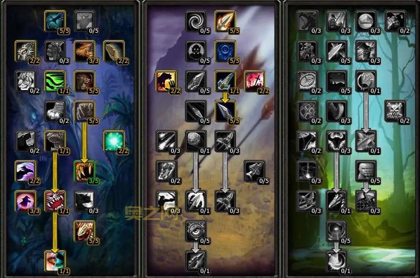 魔兽世界猎人天赋：生存猎人天赋选择及加点