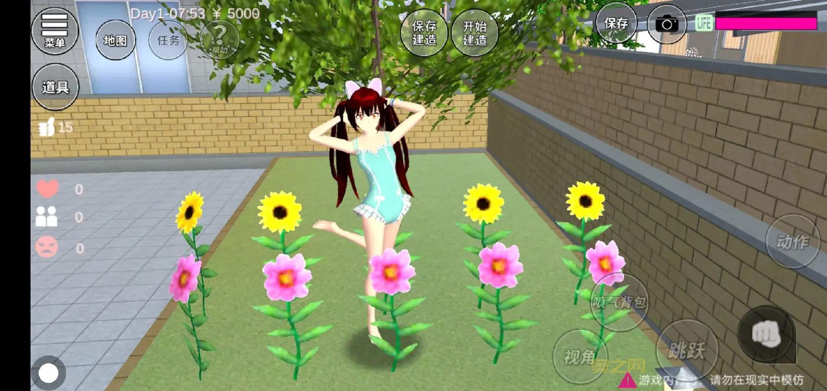 樱花校园模拟器官方正版：你的校园生活，由你掌控！