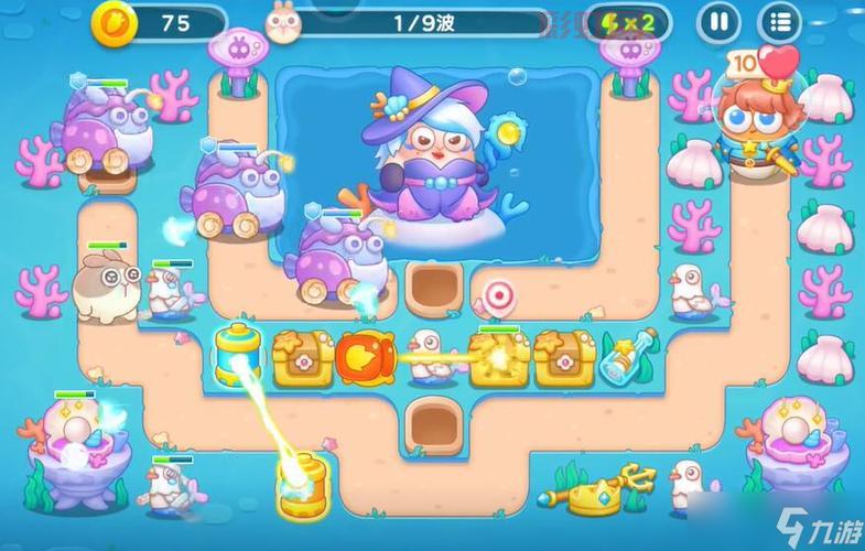 保卫萝卜1海洋攻略第10关,平民玩家也能拿金萝卜的通关方法