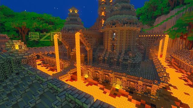 我的世界海底神殿图片大全，各种角度美图一次看过瘾！