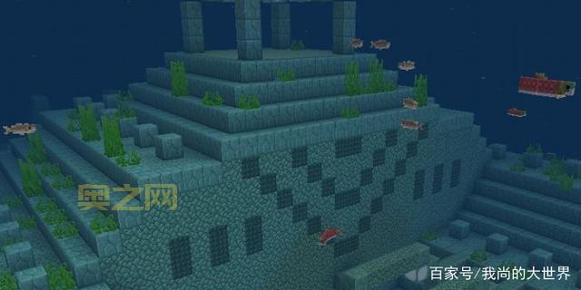 我的世界海底神殿图片大全，各种角度美图一次看过瘾！