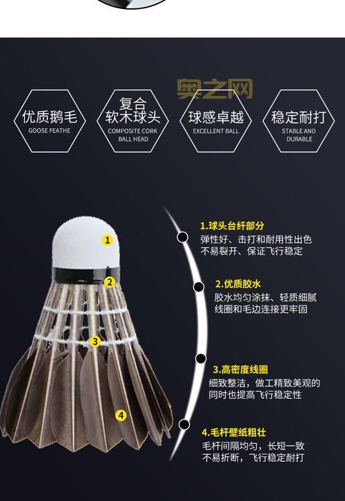 羽毛球的羽毛来源：为什么选择鹅毛和鸭毛？