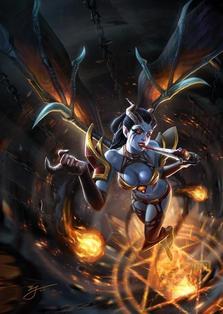 Dota2精美原画欣赏,每一张都是视觉盛宴!