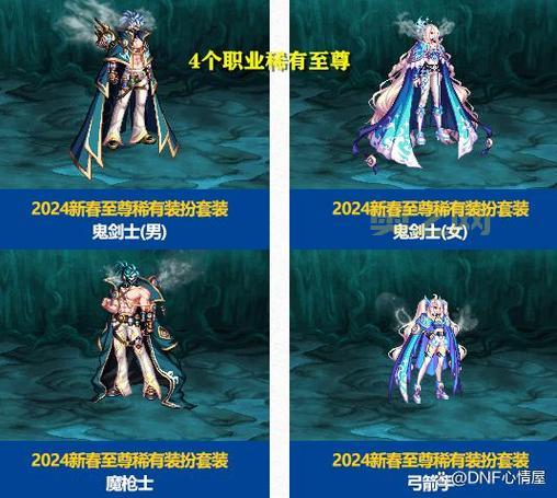 2024最新魔枪士武器外观排行，你更喜欢哪一款？