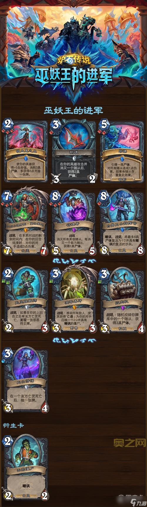 炉石传说巫妖王卡组分享,助你快速击败巫妖王!