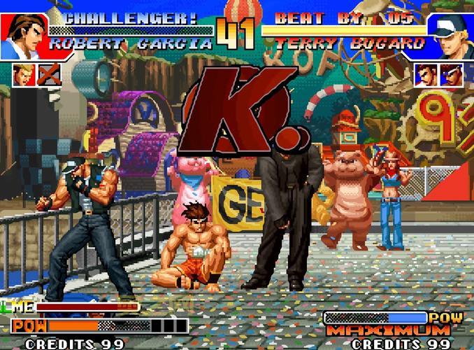 97格斗经典街机格斗手游：重温90年代的战斗热血