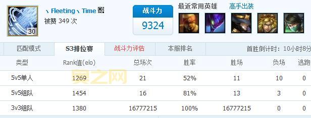 lol战斗力在线查询系统,大神都在用的查战力工具!