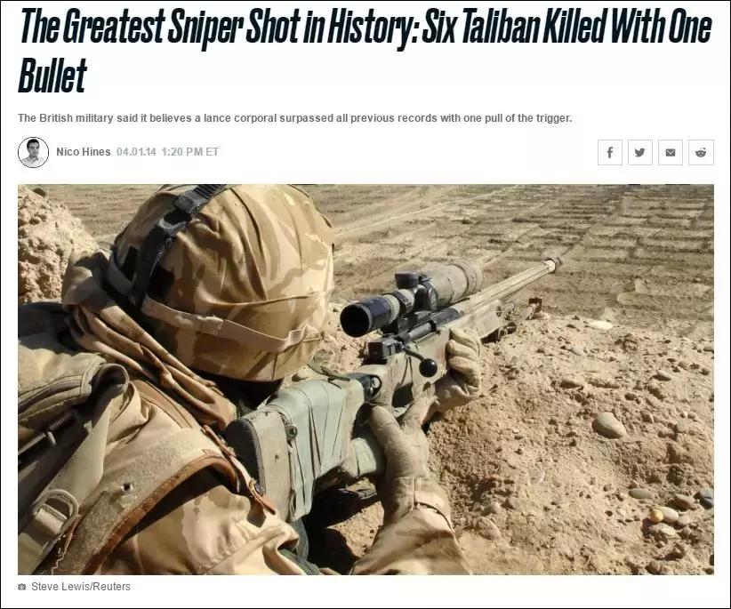 L115A3狙击步枪介绍_历史上最优秀的狙击手一枪六杀_二战十大狙击枪