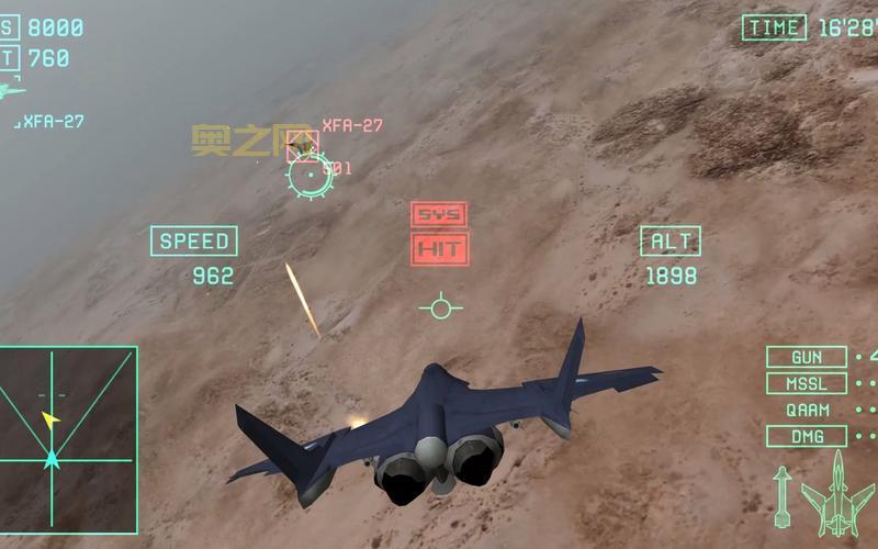 皇牌空战X诡影苍穹汉化版下载:PSP飞行射击新体验