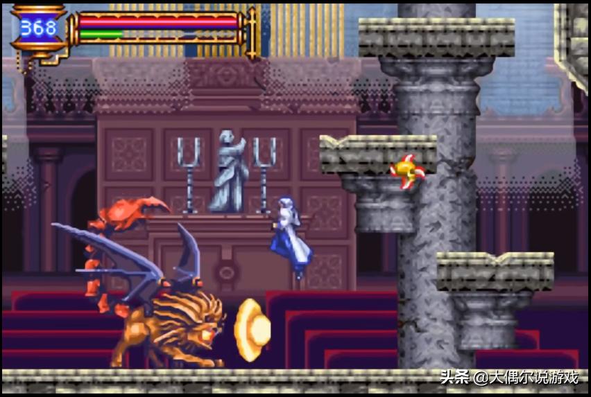 恶魔城晓月圆舞曲boss介绍_恶魔城攻略_恶魔城晓月圆舞曲大骷髅曼提科亚