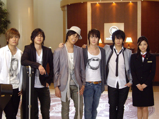 韩国组合SS501也客串出演了日版《情定大饭店》