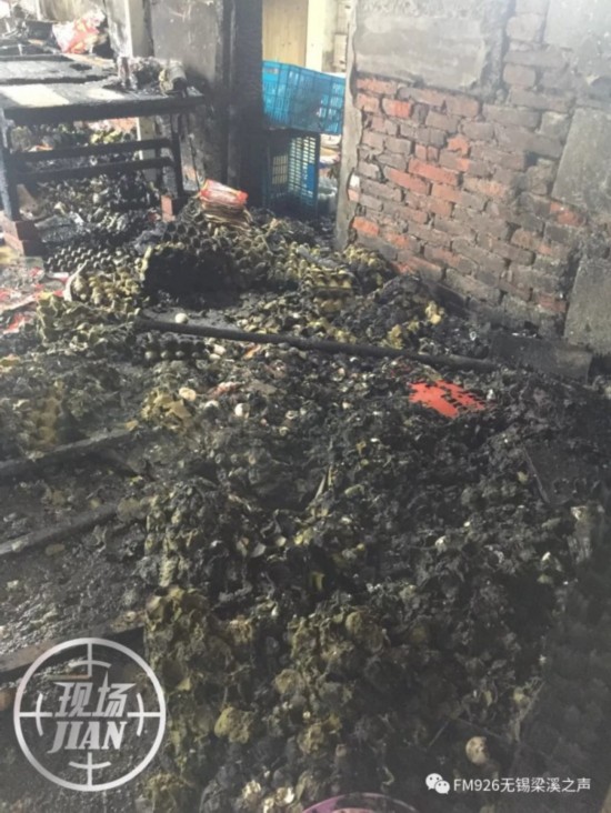 无锡刘潭菜场火灾现场_无锡刘潭菜场火灾_无锡刘潭杀人新闻