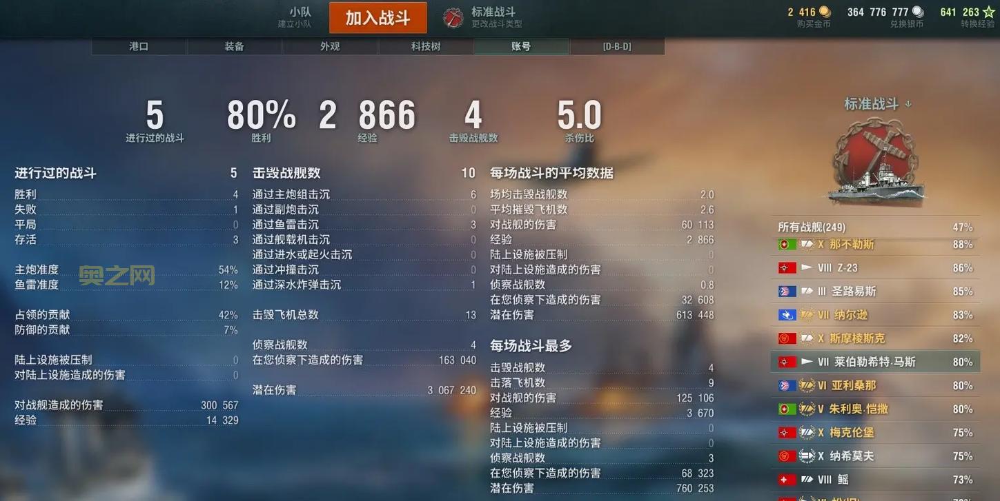 想查战舰世界战绩?这个战绩查询入口真方便!