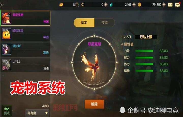 dnf菲尼克斯宠物怎么进化最厉害?大神教你打造最强宠物!