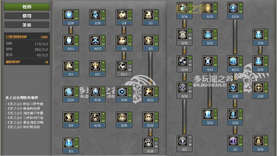 多玩龙之谷加点器使用指南：最适合玩家的加点方案