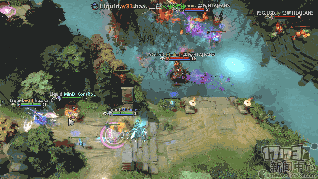 新浪DOTA2战队动态：LGD成功晋级小组赛