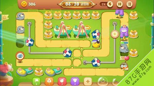 保卫萝卜3游乐场全关卡通关攻略：轻松拿三星！