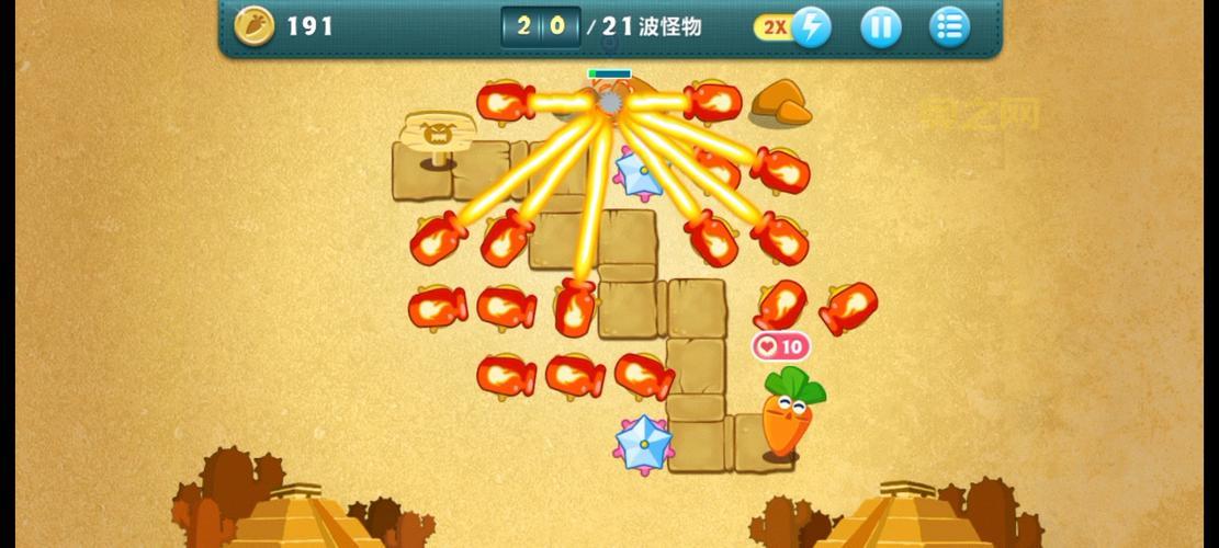 保卫萝卜挑战25怎么才能获得金萝卜？攻略分享！