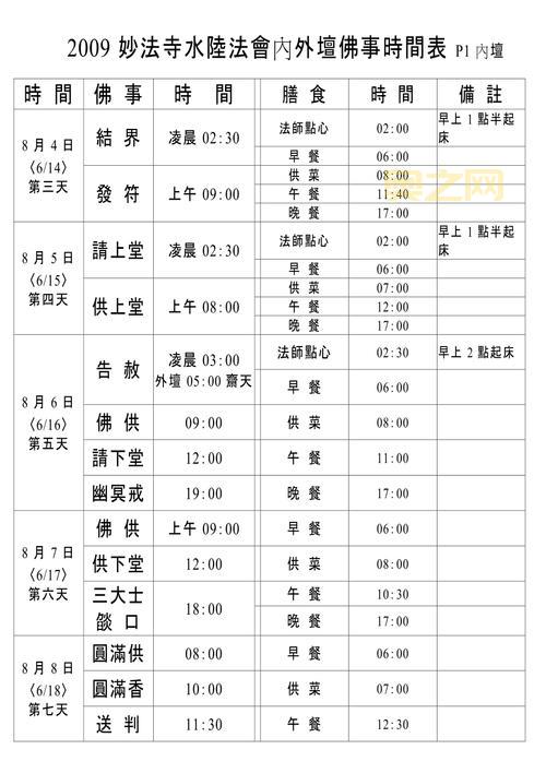 水陆法会需要几天时间?流程和准备详解!