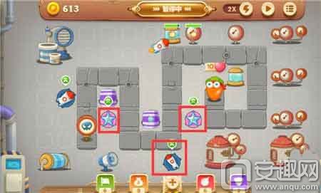 保卫萝卜3工厂模式通关攻略_保卫萝卜3工厂爬梯模式攻略_保卫萝卜2天天向上42