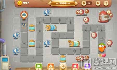 保卫萝卜3工厂模式通关攻略_保卫萝卜3工厂爬梯模式攻略_保卫萝卜2天天向上42