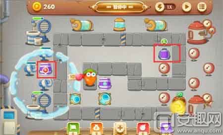 保卫萝卜2天天向上42_保卫萝卜3工厂爬梯模式攻略_保卫萝卜3工厂模式通关攻略