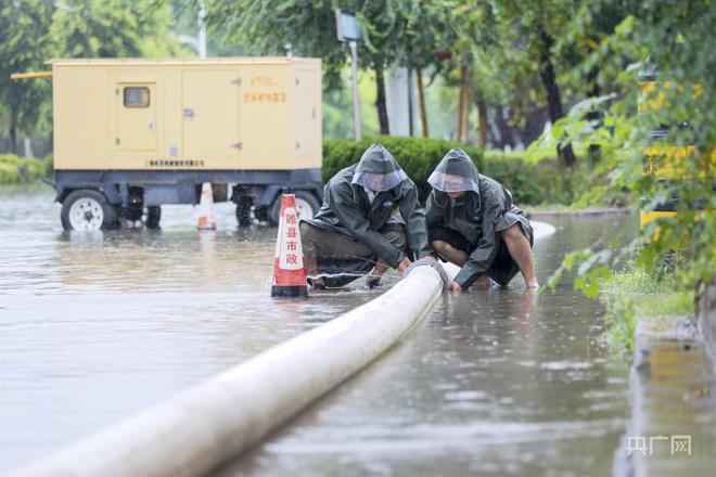 睢县住建局多部门联动抽排_商丘睢县强降雨积水处理_睢县新闻最近发生