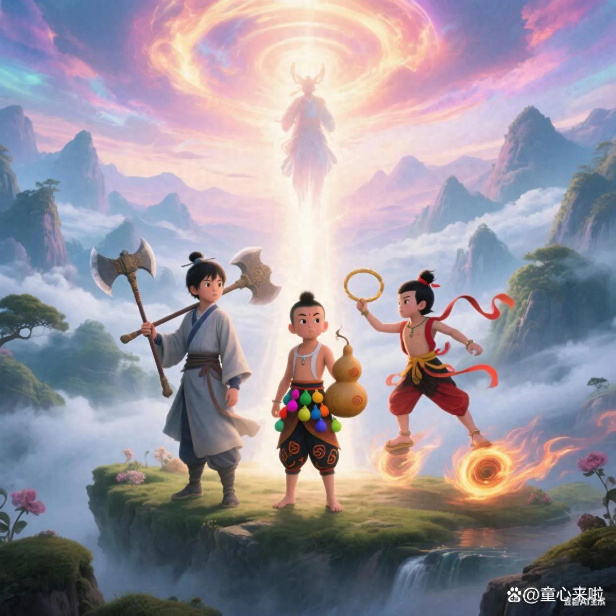 葫芦娃大战日本鬼子：童年记忆中的抗战英雄！