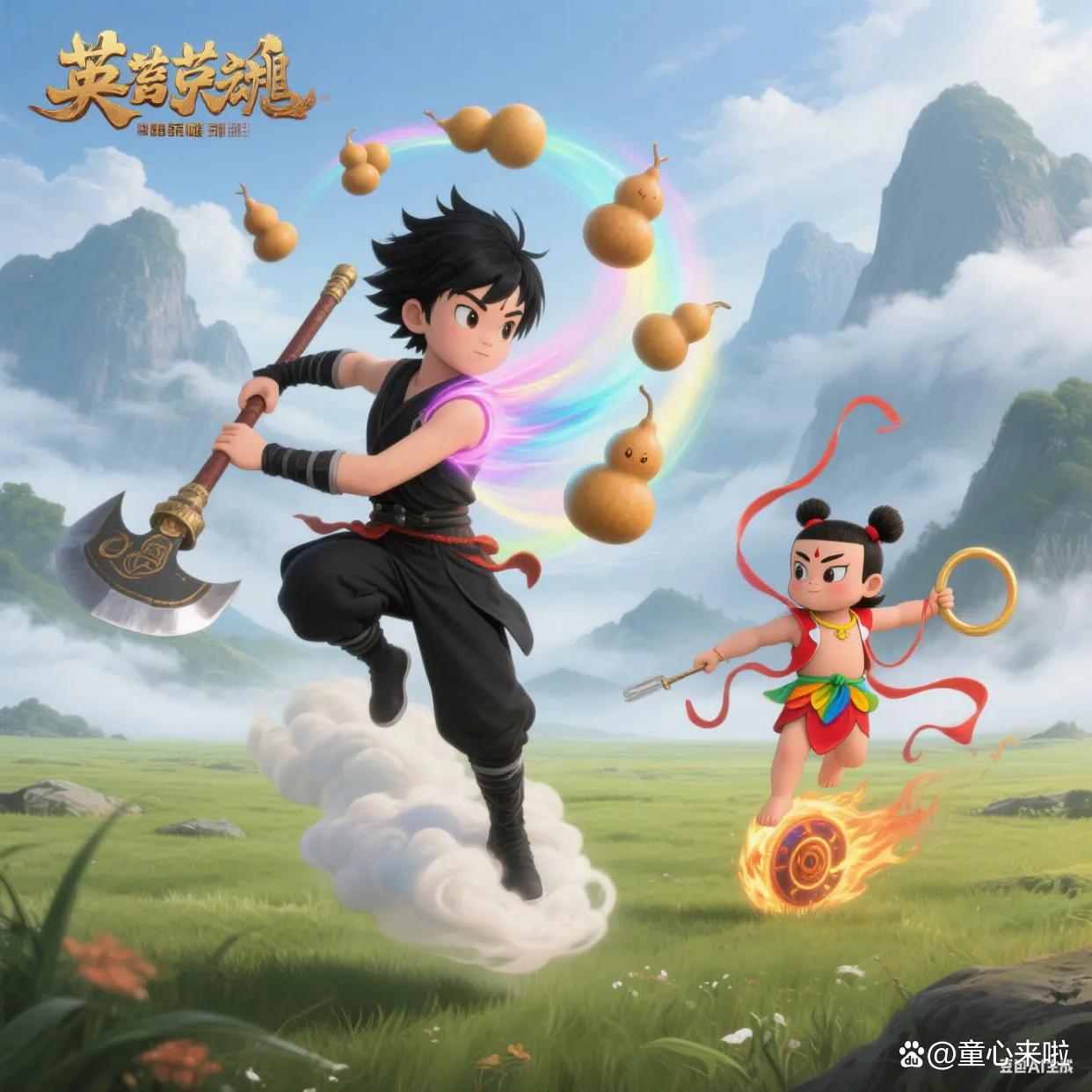 葫芦娃大战_葫芦娃抗战时期_葫芦娃精神象征