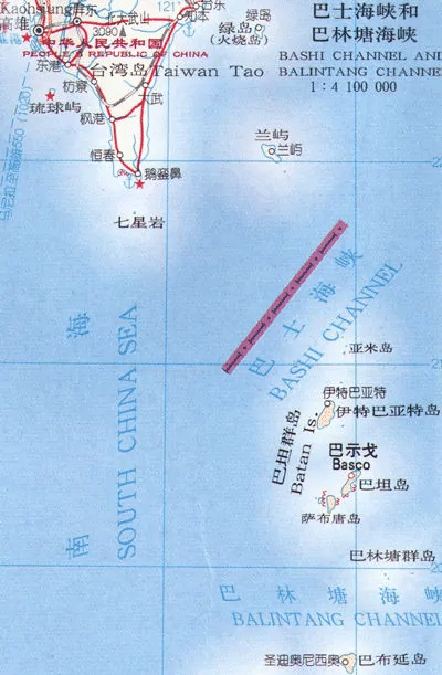 巴士海峡 中国台湾 兰屿_bashi