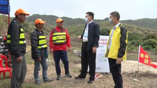 汕尾市海丰县梅陇镇清明节防疫防火措施_汕尾海丰梅陇新闻_石牌红阳东风水踏森林防火检查卡点
