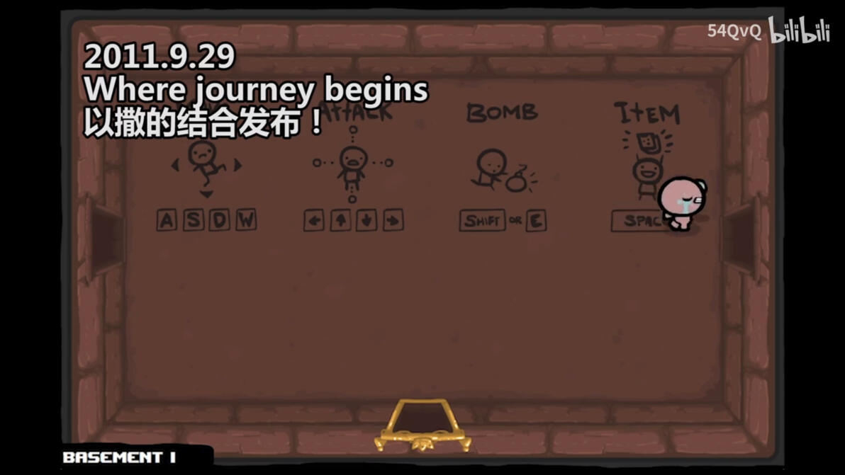 以撒_以撒视频隐藏细节_以撒游戏十年纪念视频解析