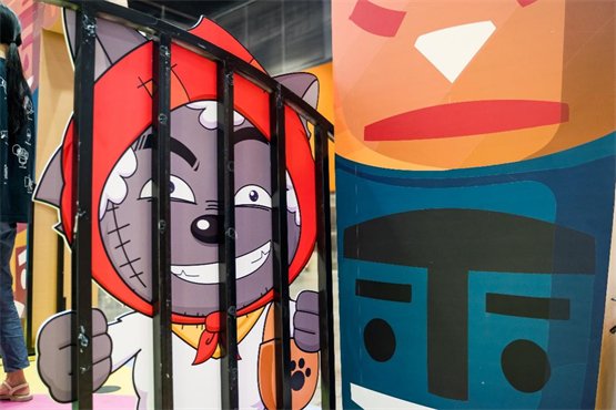 CICF漫展 喜羊羊与灰太狼 童年经典国漫_cf灰太狼