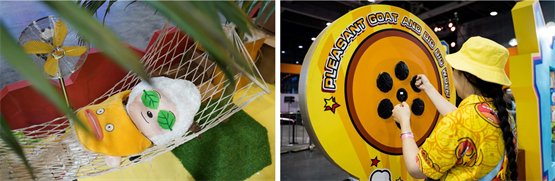 CICF漫展 喜羊羊与灰太狼 童年经典国漫_cf灰太狼