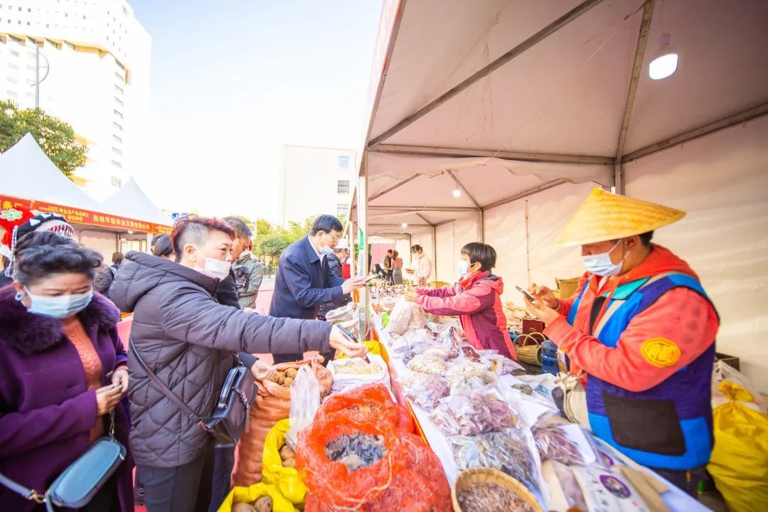 东川特色农产品直销昆明_东川新闻_昆明东川消费扶贫农产品展销会