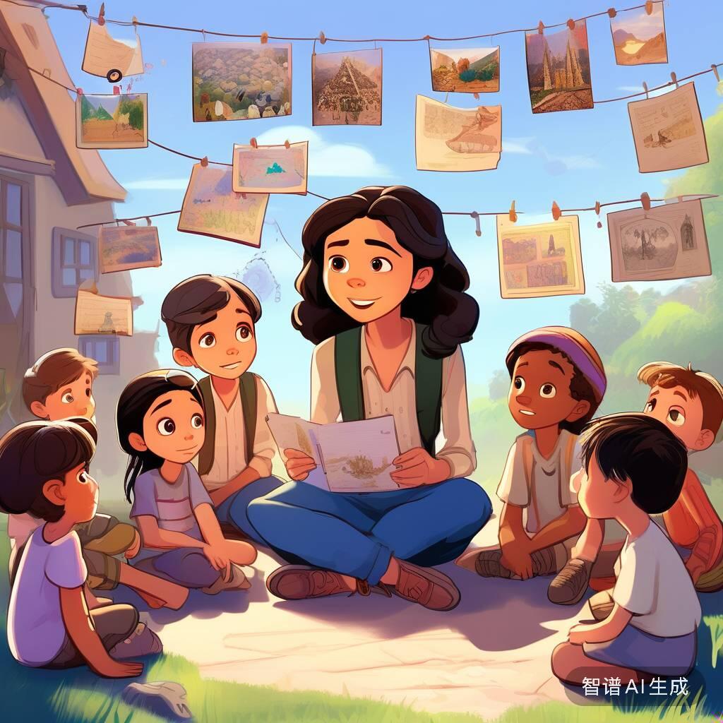 探险家索菲亚环球旅行 插画 创作_小女孩环游世界故事 插图 绘制步骤_关于探险家的故事