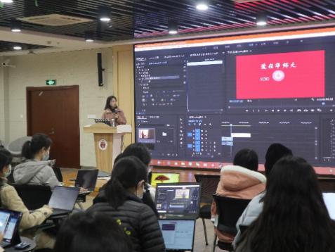 光华书院学生骨干新闻宣传培训_光华书院新闻宣传能力训练营_新闻稿件播读技巧训练