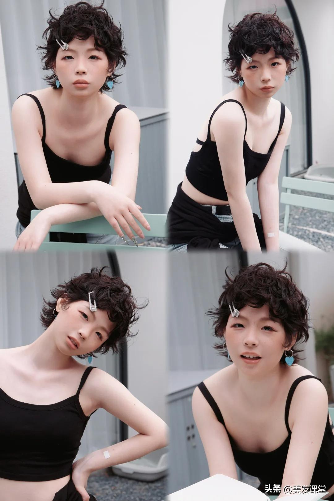 流行短发_空气感短发层次设计_适合夏天短发造型合集