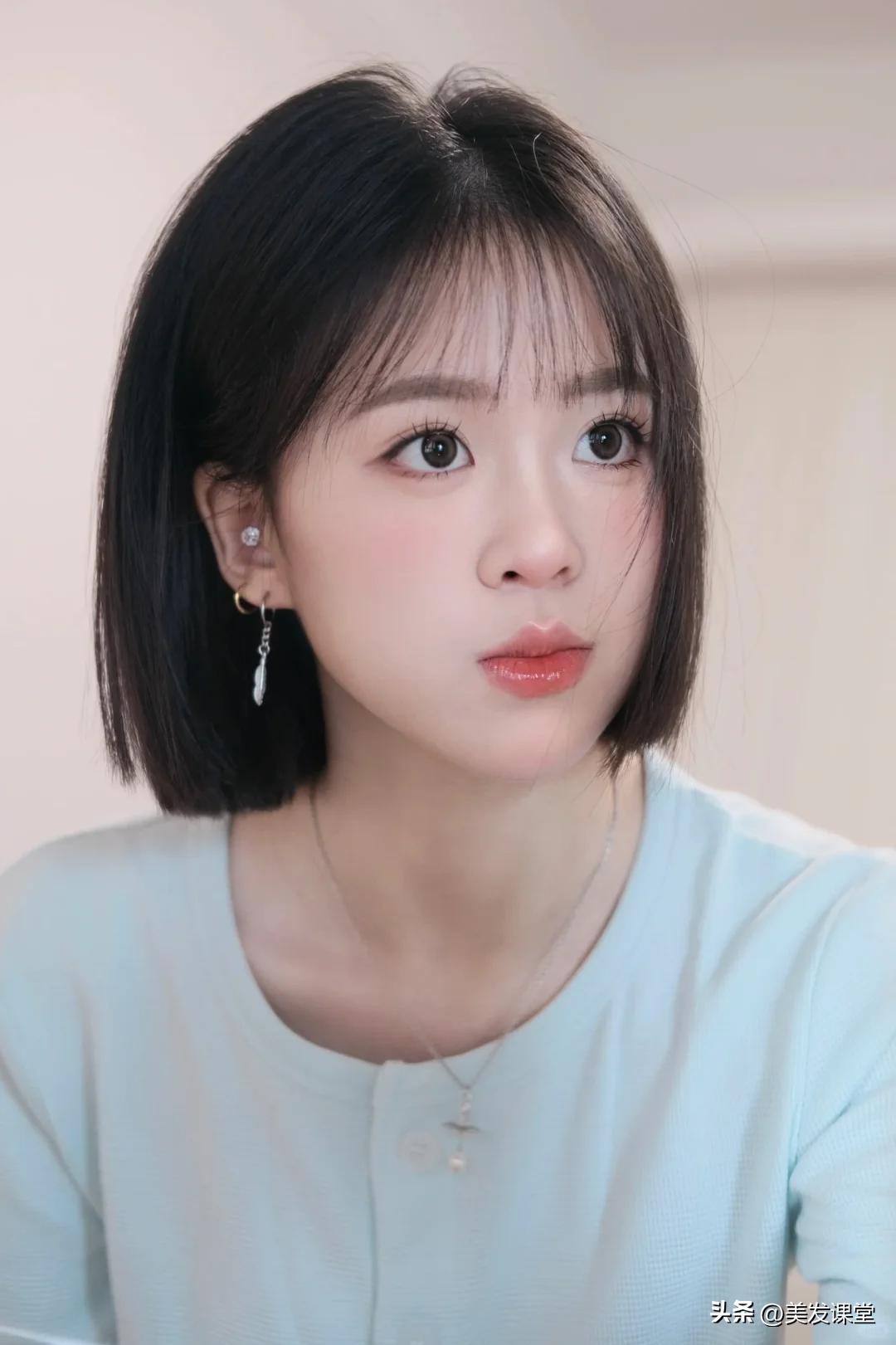 流行短发_空气感短发层次设计_适合夏天短发造型合集