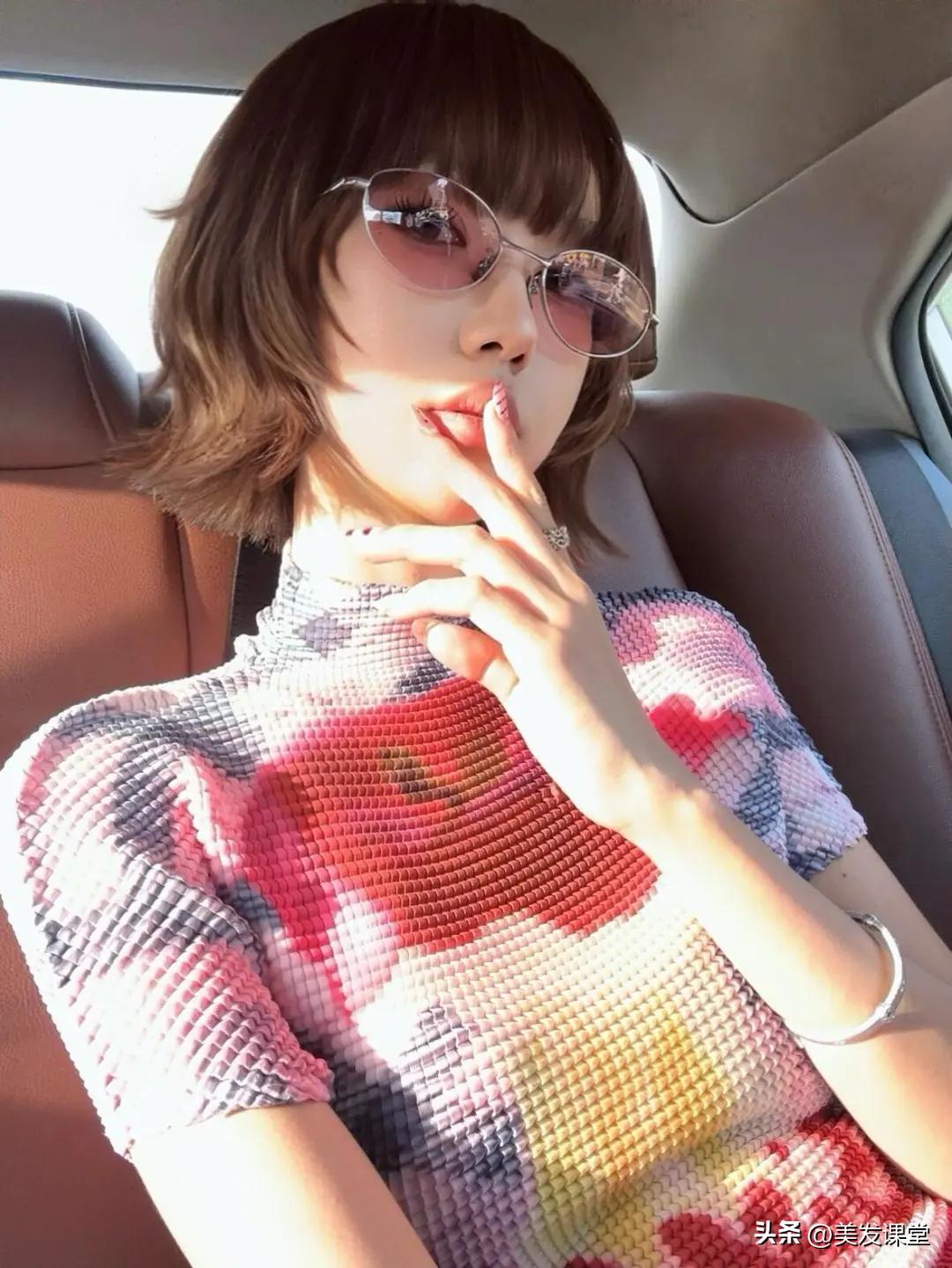 流行短发_空气感短发层次设计_适合夏天短发造型合集