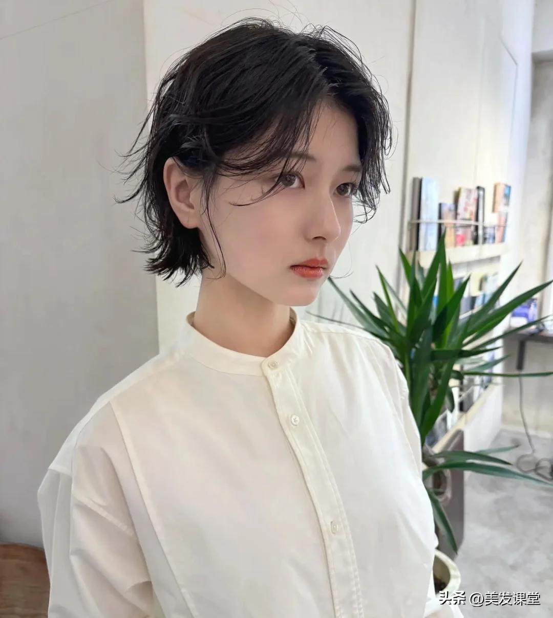 流行短发_空气感短发层次设计_适合夏天短发造型合集